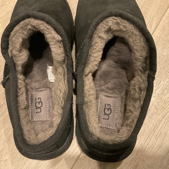 UGG Classic Slipper Black Slip On Size 11 NWOT - Picture 5 of 12